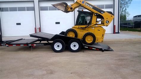 how to build a skid steer trailer|best trailer for skid steer.